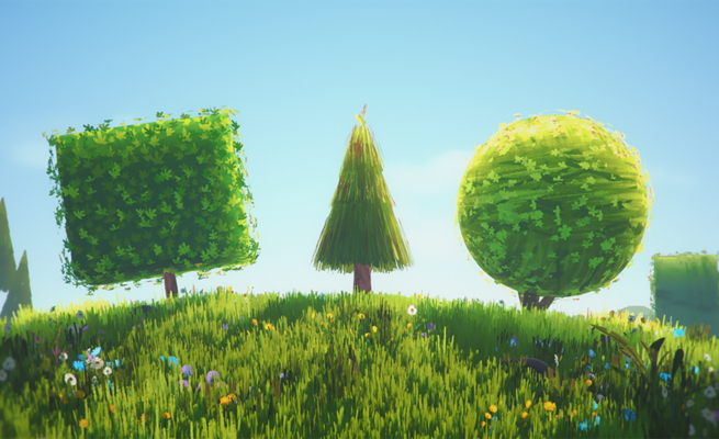 Three Trees